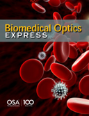 Biomedical Optics Express journal cover